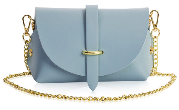 LIATALIA Womens Mini Small Genuine Leather Shoulder Clutch Party Handbag Purse - CORIN