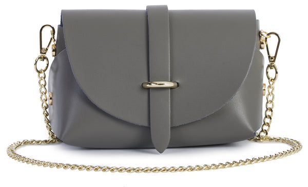 LIATALIA Womens Mini Small Genuine Leather Shoulder Clutch Party Handbag Purse - CORIN