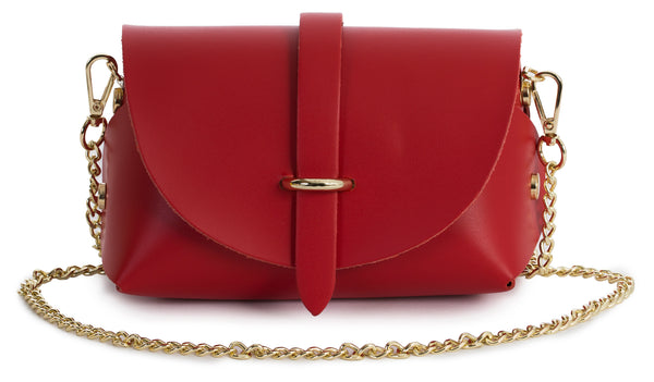 LIATALIA Womens Mini Small Genuine Leather Shoulder Clutch Party Handbag Purse - CORIN